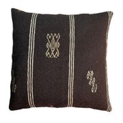 Vintage turkish kilim cushion cover , 55 x 55 cm