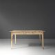 French farm table with tapered legs late 1800