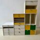 Set of 6 storage cubes Palaset design by Ristomatti Ratia, Treston edition, 1972