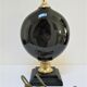Black ceramic lamp foot robert de schuytener 90s