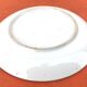 1970s glazed ceramic dessert plate