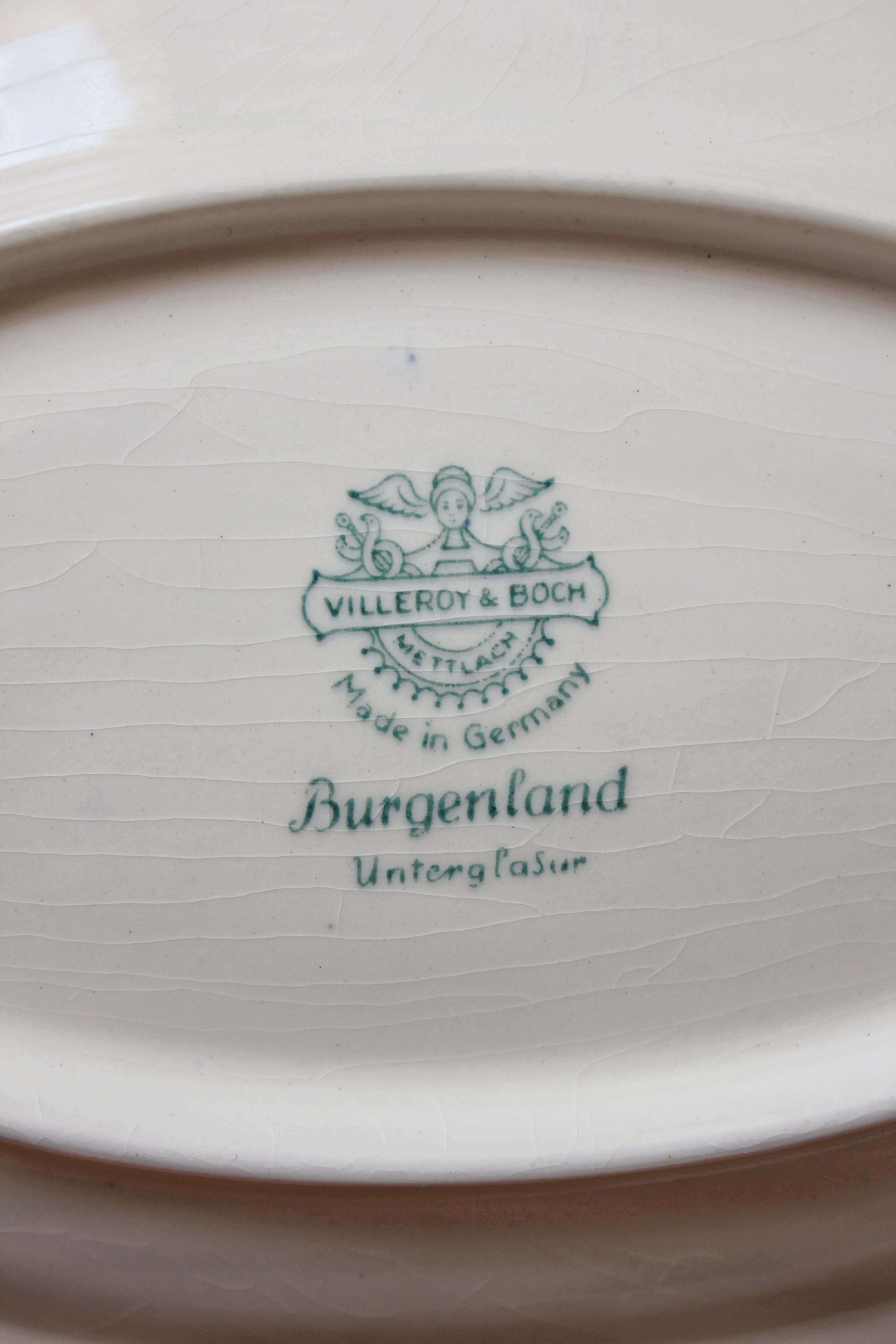 Vintage Villeroy and Boch "Burgenland" earthenware dish