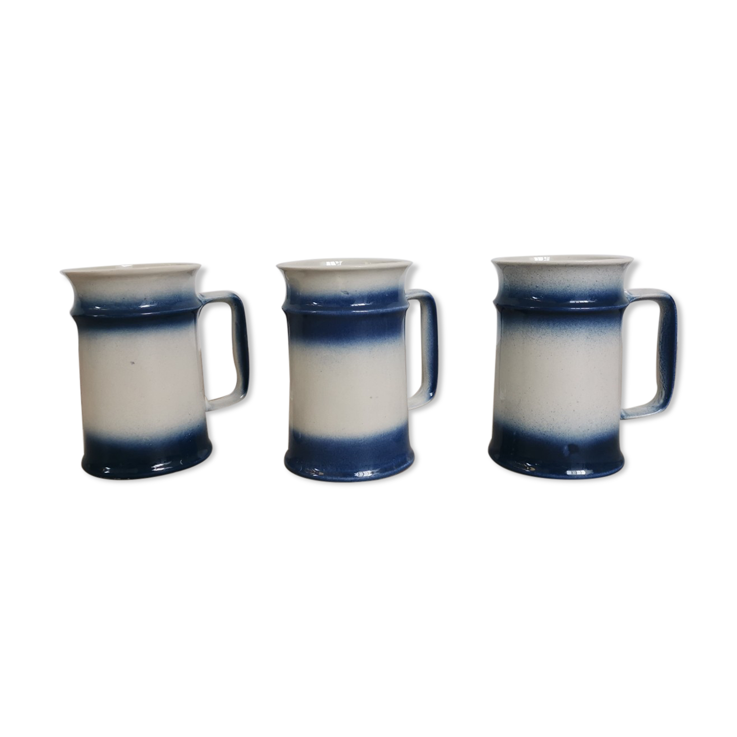 Blue Irish handles/mugs