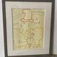 Lithographie, Vive la Piste, Jean Cocteau