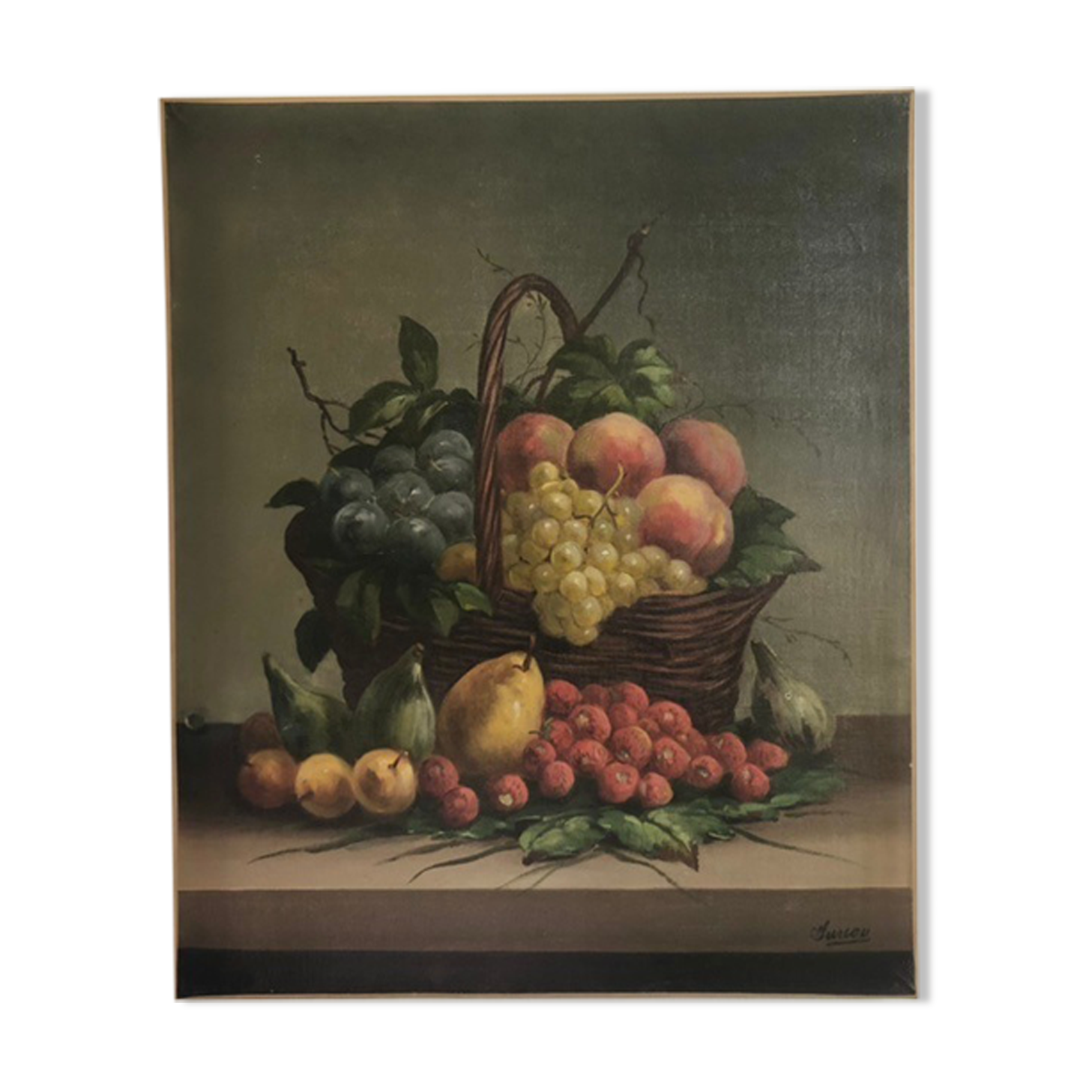 Tableau XIX eme de Sureau
