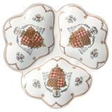 French Porcelain Divided Presentation Dish by House Of Toussi Court