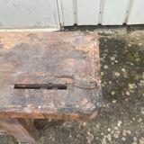 Antique carpentry workbench