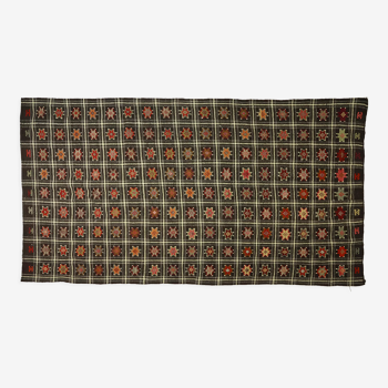 Anatolian handmade kilim rug 338 cm x 185 cm