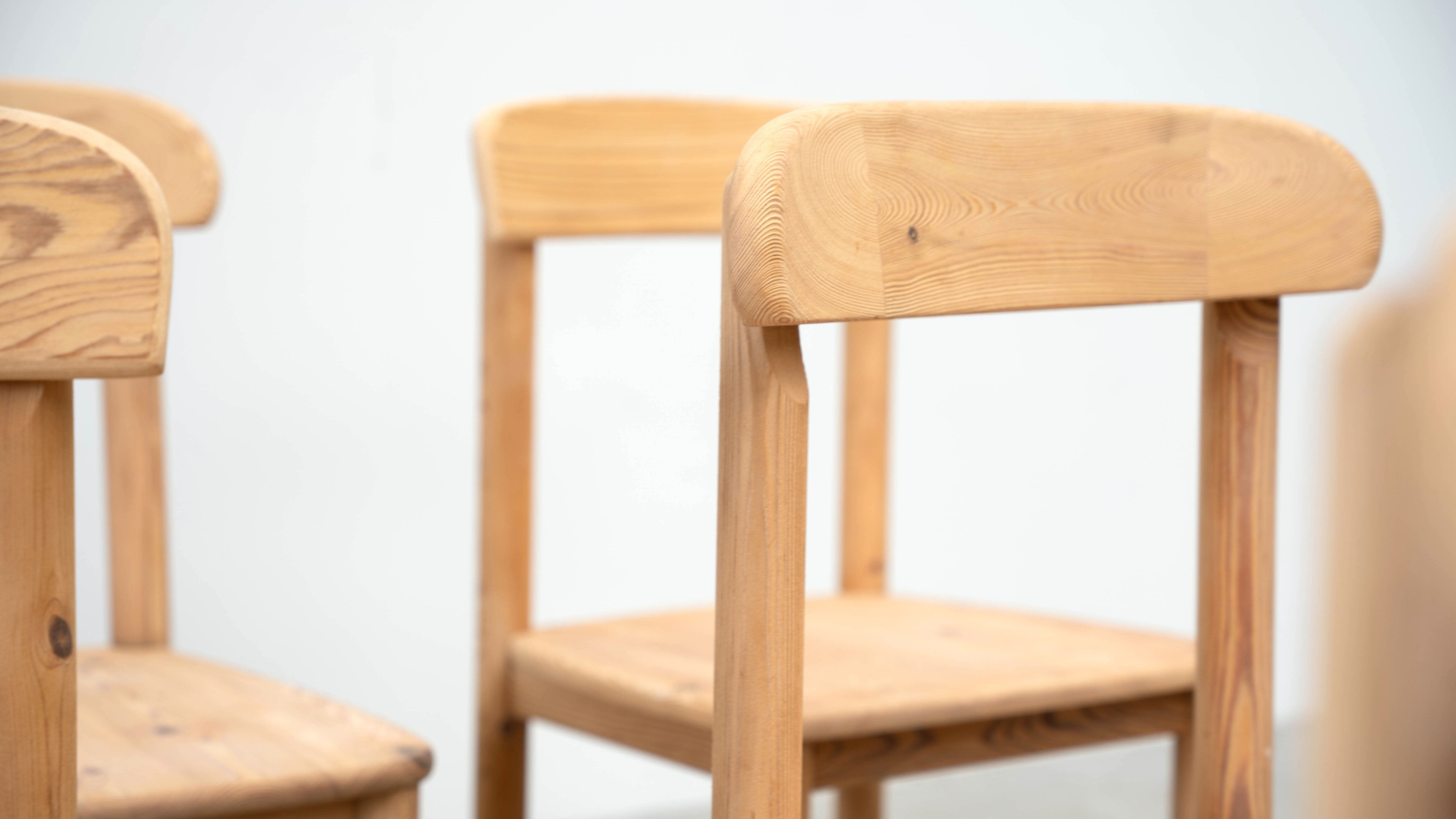 Set of six Scandinavian dining chairs by Rainer Daumiller