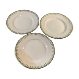 Series of 3 iron earth plates