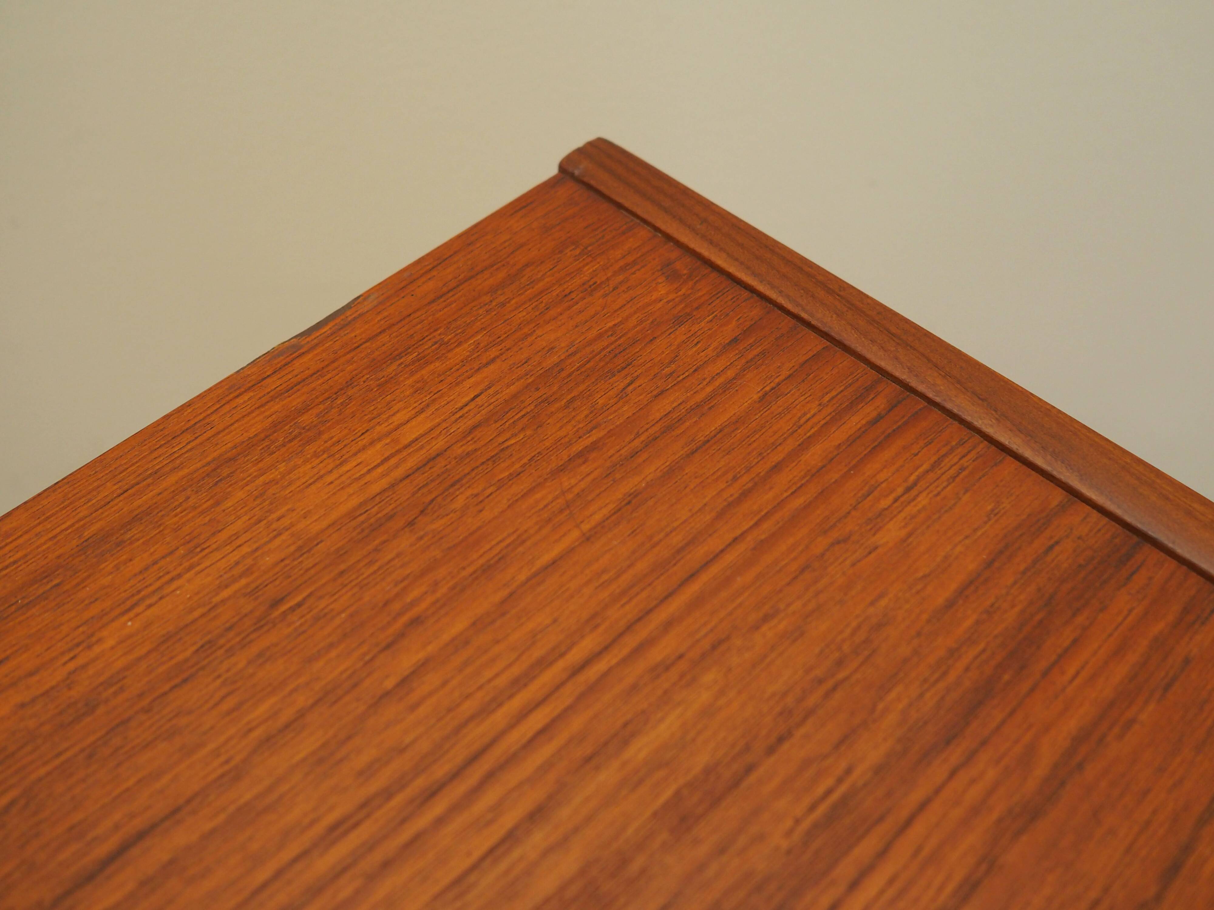 Teak chest of drawers, Danish design, 1970s, production: Denmark