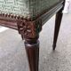 Pouf stool old Louis XVI style