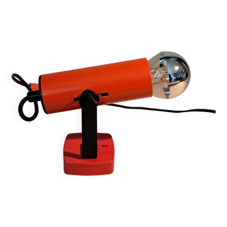 Targetti Sankey orange wall light 1960/1970.