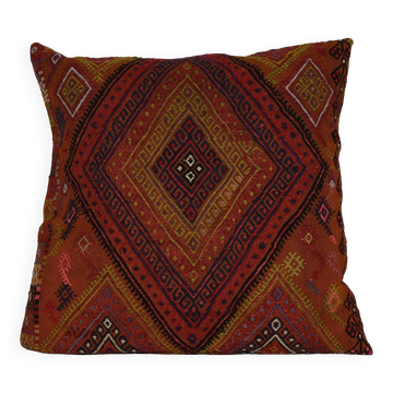 Vintage kilim cushion cover 46x46 cm