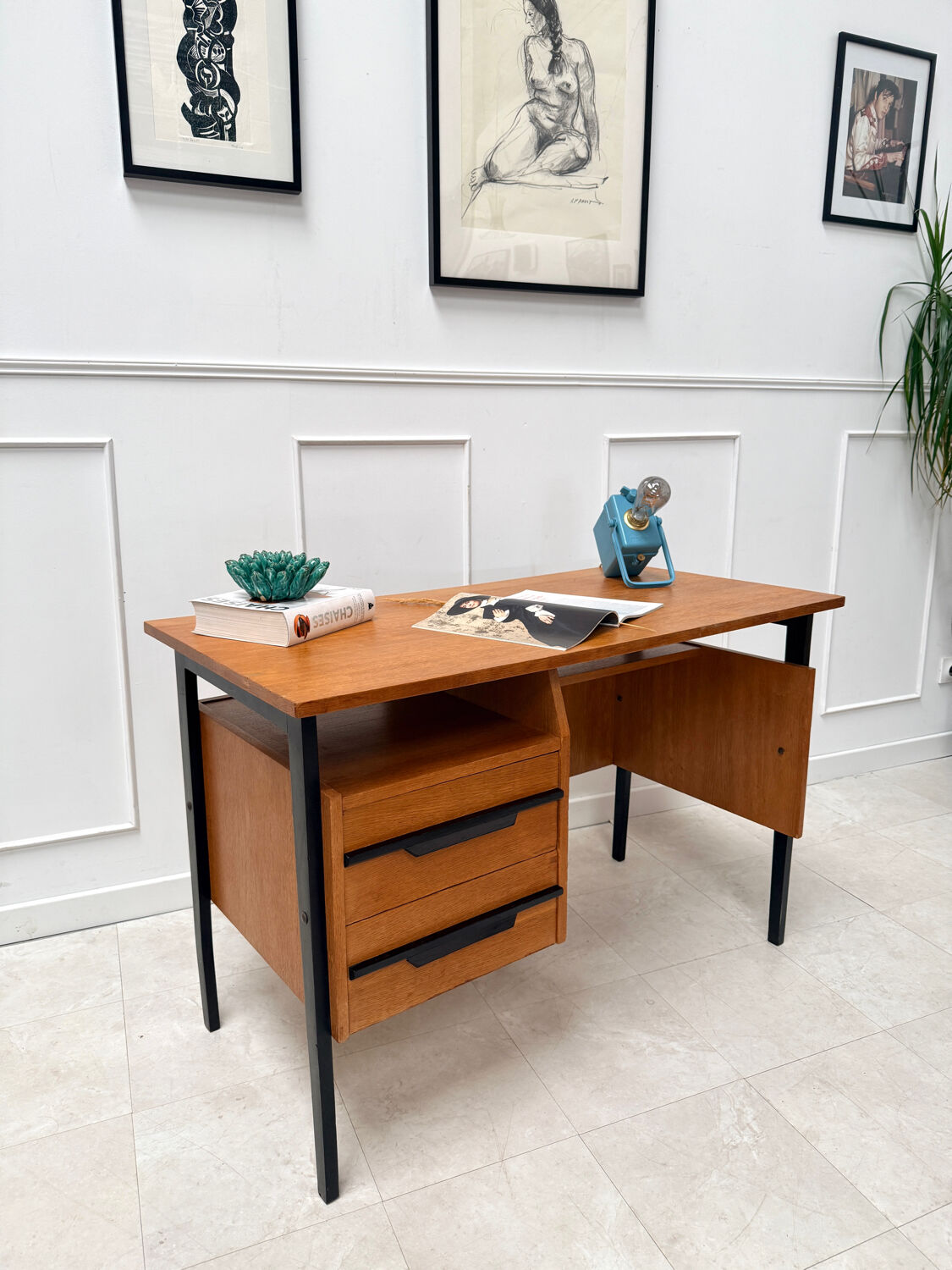 Vintage modernist desk