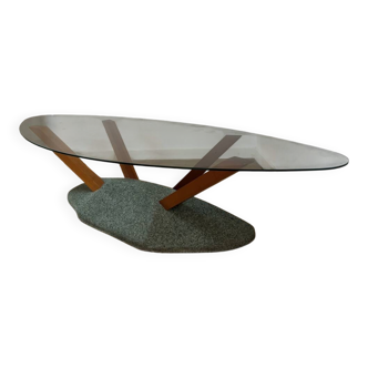 Coffee table by Paolo Deganello, model Artifici from 1985.