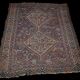 RUG SHIRAZ, 111 x 139 cm, tribes nomads Khamseh, Iran end XIX th century