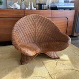 Rattan meditation chair