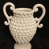 Vase Kersten Silicien blanc