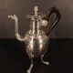 Silver empire vase