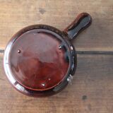 Set of 9 handmade ceramic pans