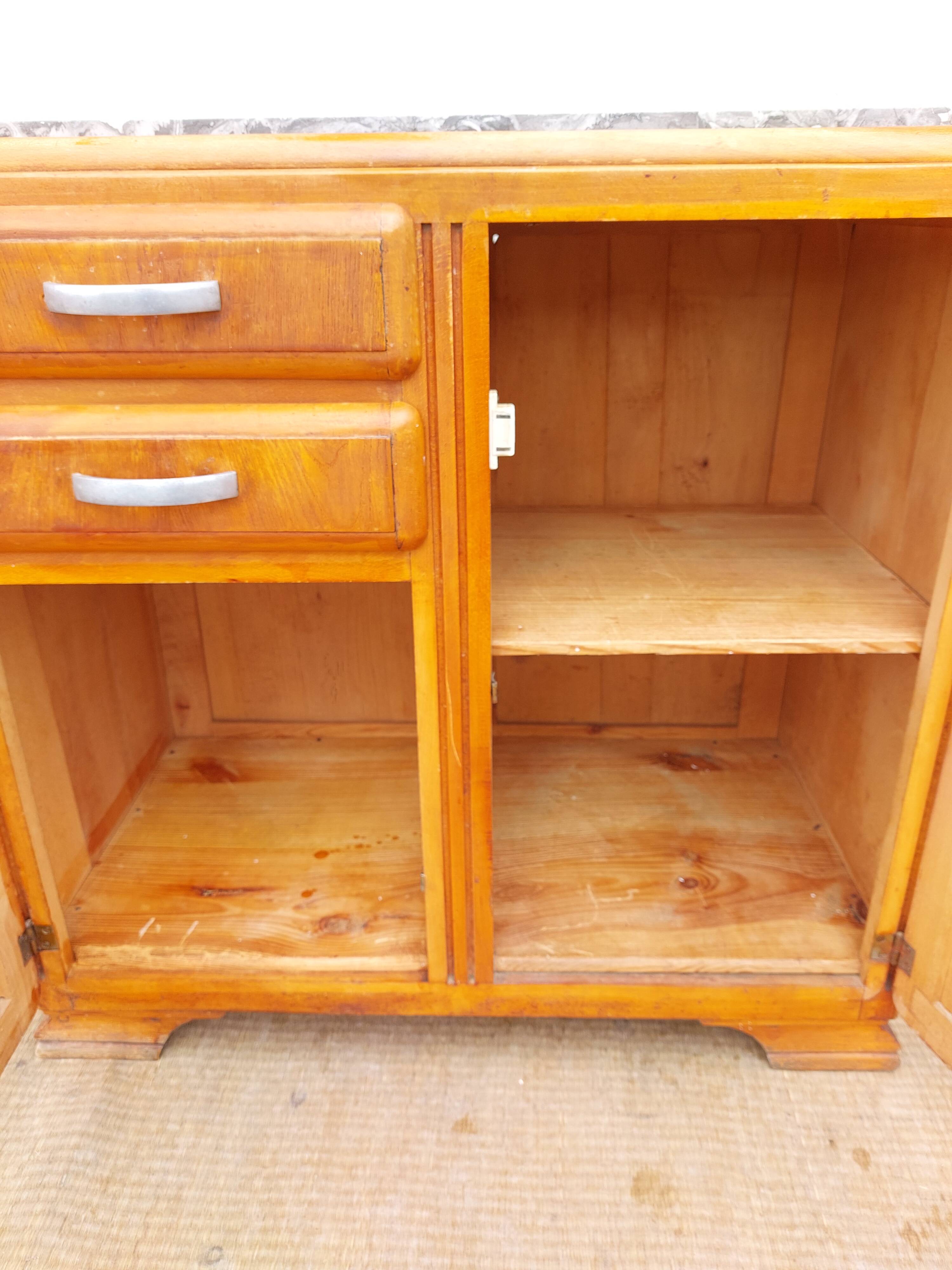 Mado buffet, marble top