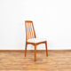 Chaises de salle à manger en teck par Benny Linden, années 1970