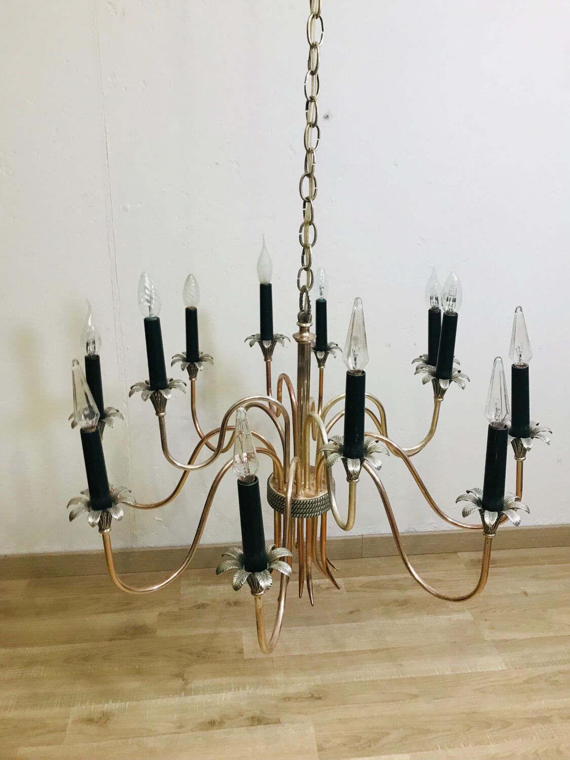 60s palm tree chandelier