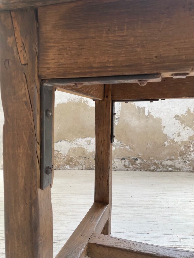 Work farm table established oak