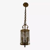 Lustre bronze 2 bougies