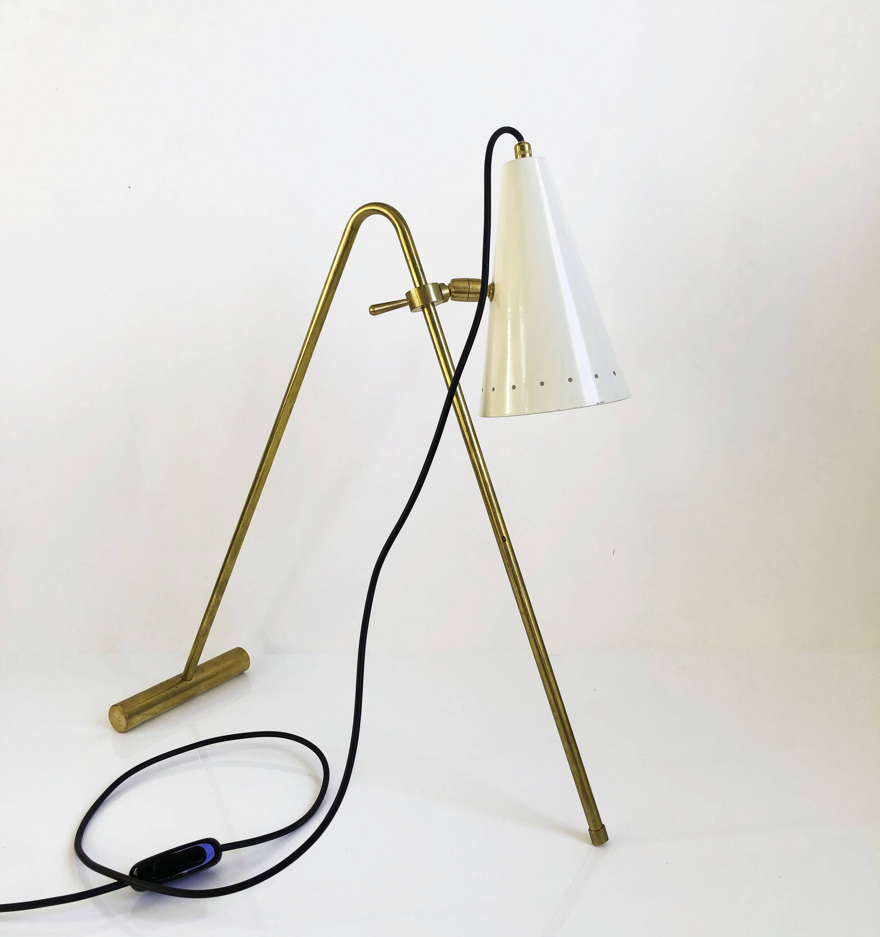 Lampe bipode réglable, 1950