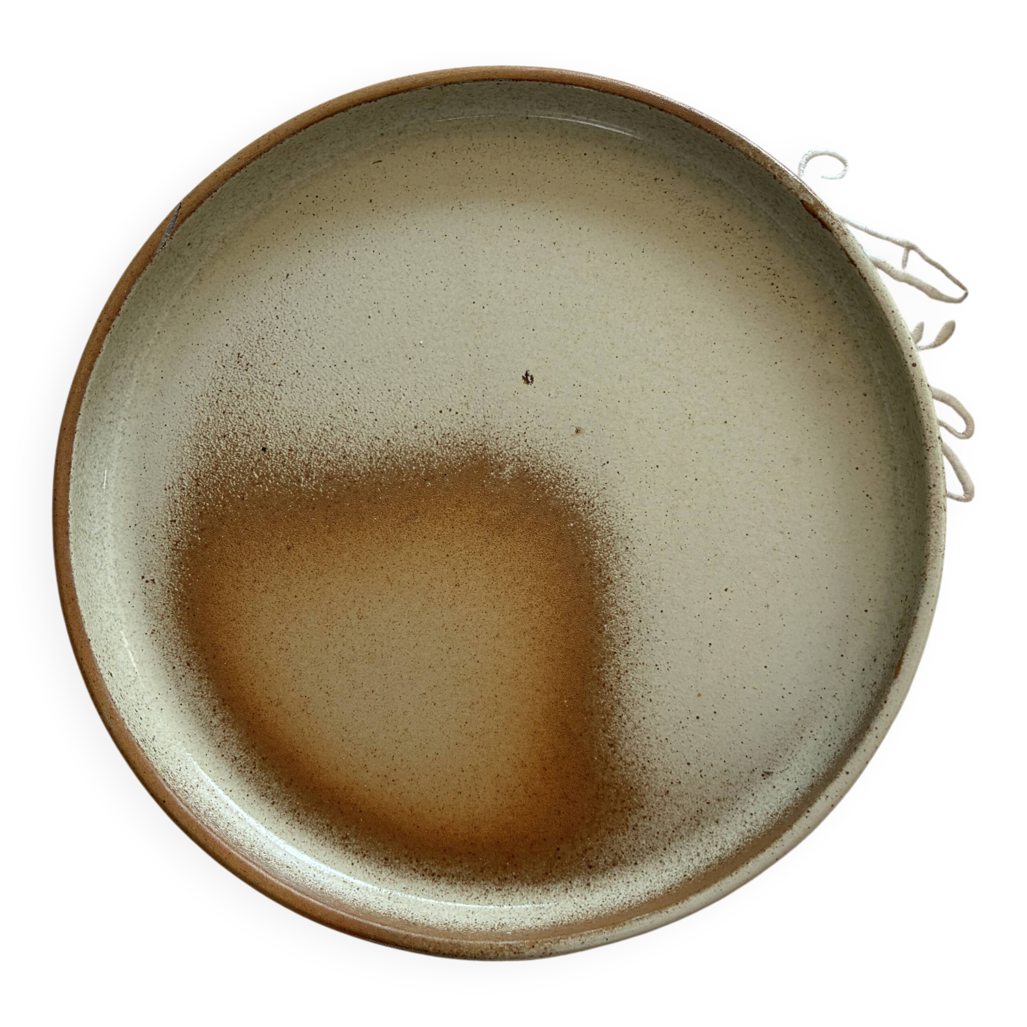 Assiettes plates 23 cm en grès