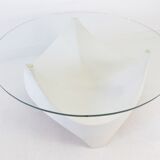 Opal glass table 1960s