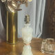 Onyx lamp base