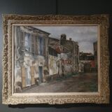 Painting rue de Paris by Germain Delatousche