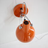 Mid-century orange wall lamp/Lidokov, 1970´s