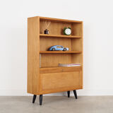 Oak bookcase, Danish design, 1970s, production: Denmark