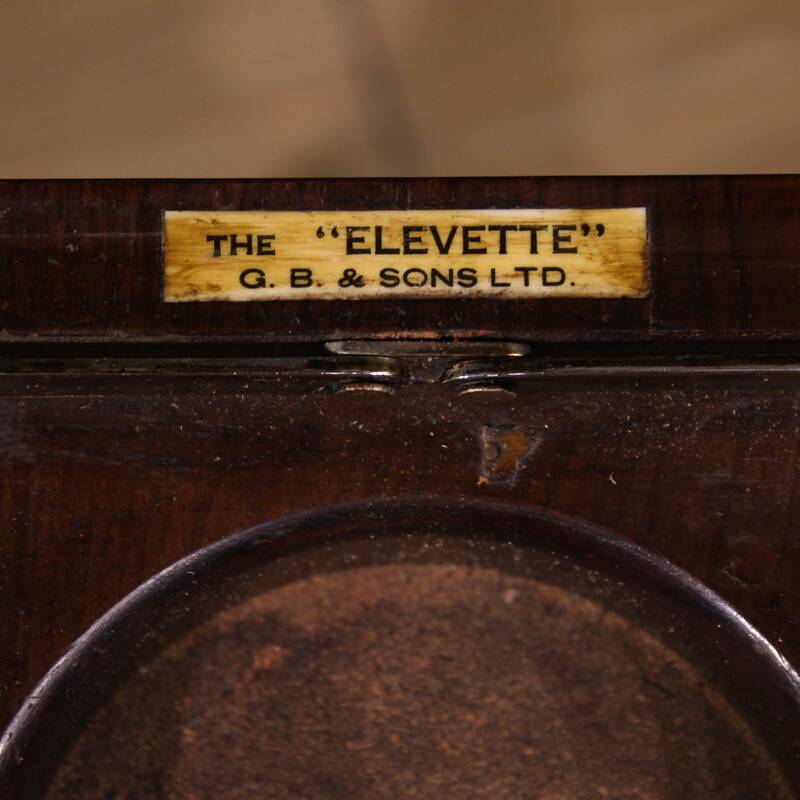 20th century English bar cabinet