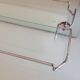 Bathroom mirror with its tablet, vintage 50/60