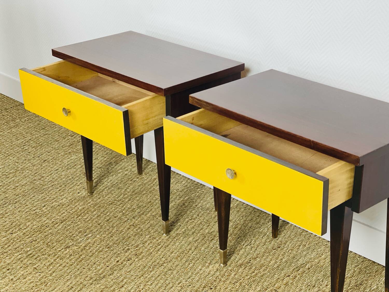 Paire de chevet vintage 1960