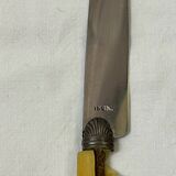 11 bakelite and silver knives early 20th