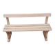 Small decorative beech bench