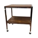 Modernist mobile table or bar Denmark 1970s.