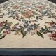 French carpet in petit point 374x320 cm