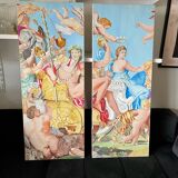 Diptyque baroque - Triomphe de Bacchus et Ariane