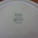 Swedish Stoneware Koka Plates by Hertha Bengtson for Rörstrand, 1960s, Set of 6