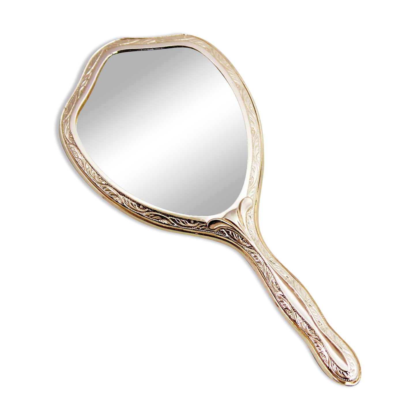 Vintage hand mirror