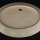 Oval porcelain serving dish decorated with roses MF Limoges