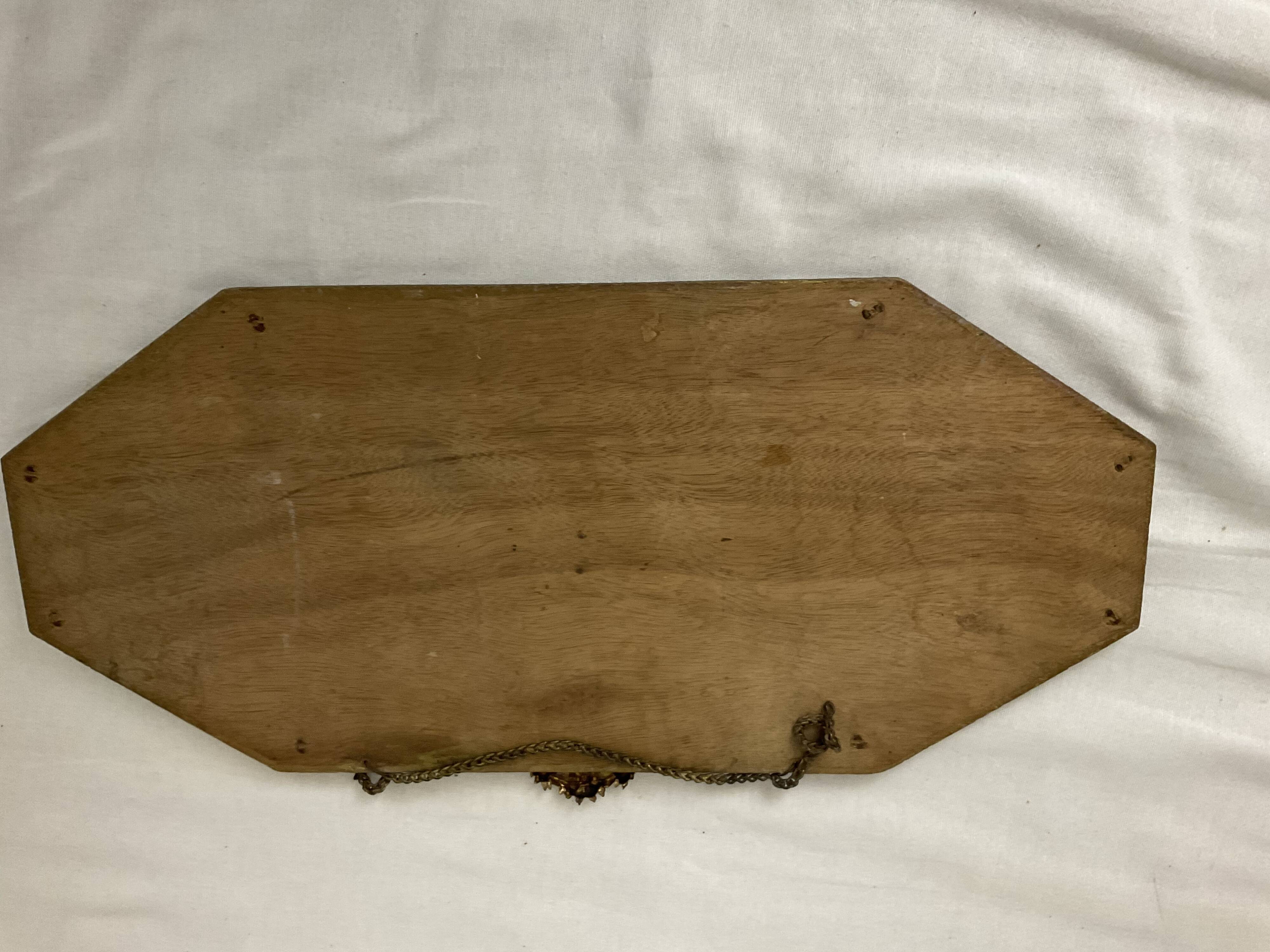 Miroir à pendant 1900 art nouveau décor Louis XV