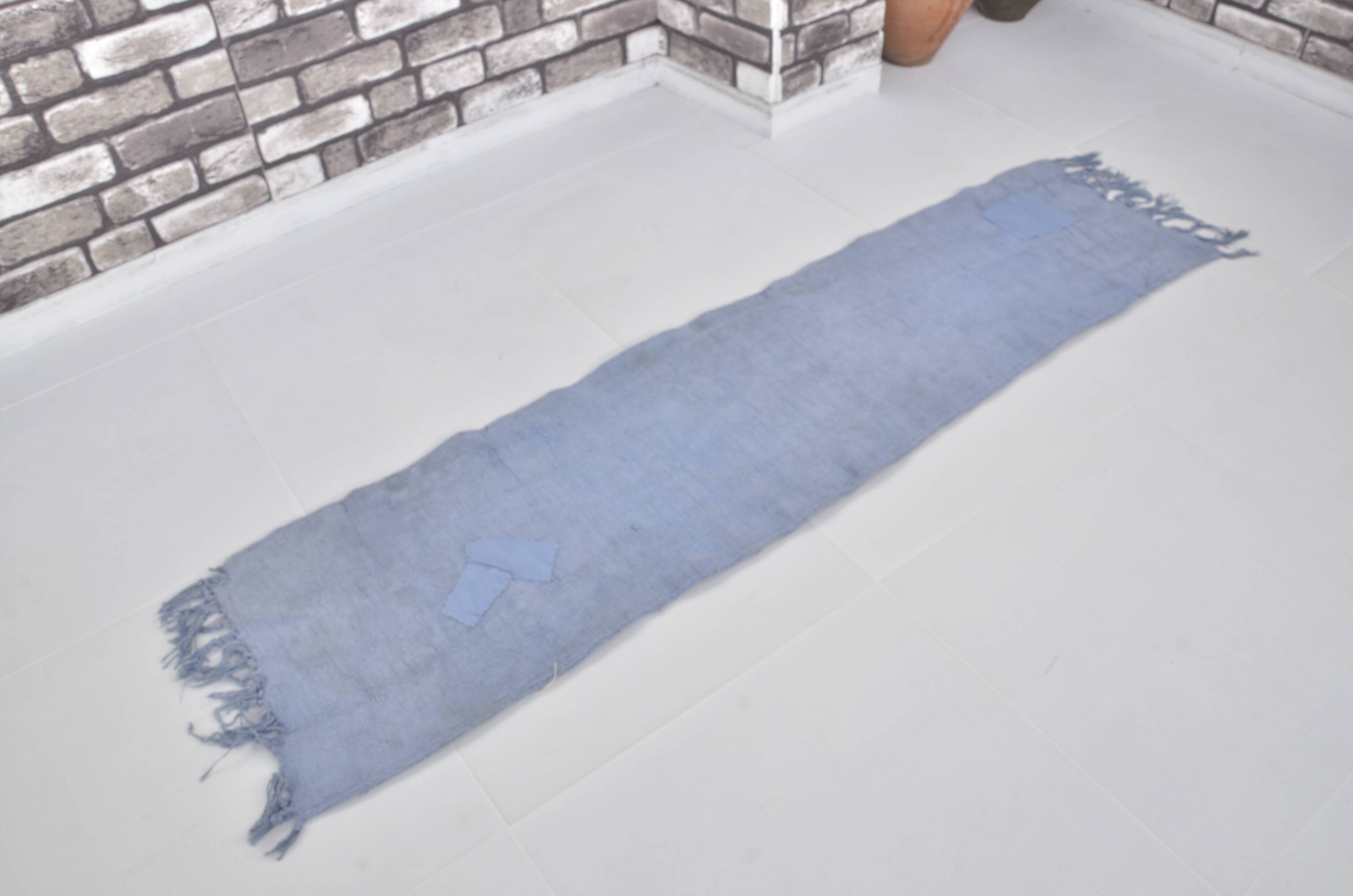 Blue Vintage Hmep Runner Rug sku 1600